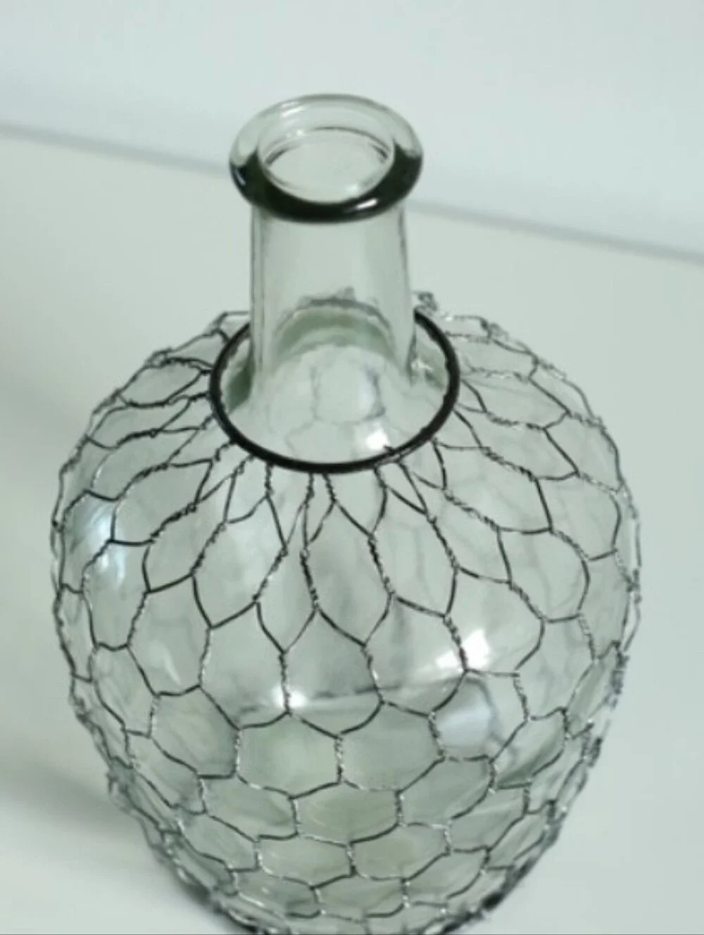 Anthropologie clear glass